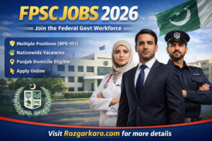 FPSC Jobs 2026 Online Apply - Federal Public Service Commission Latest Advertisement