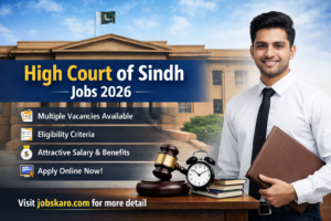 High Court of Sindh Jobs 2026 – Apply Online & Check Eligibility
